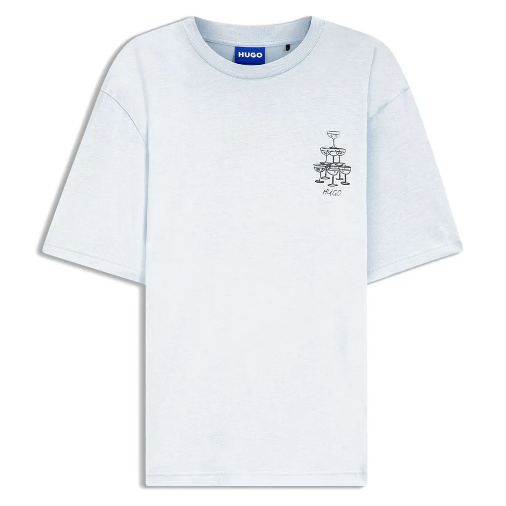 HUGO Nucavo BLUE short sleeve T-shirt