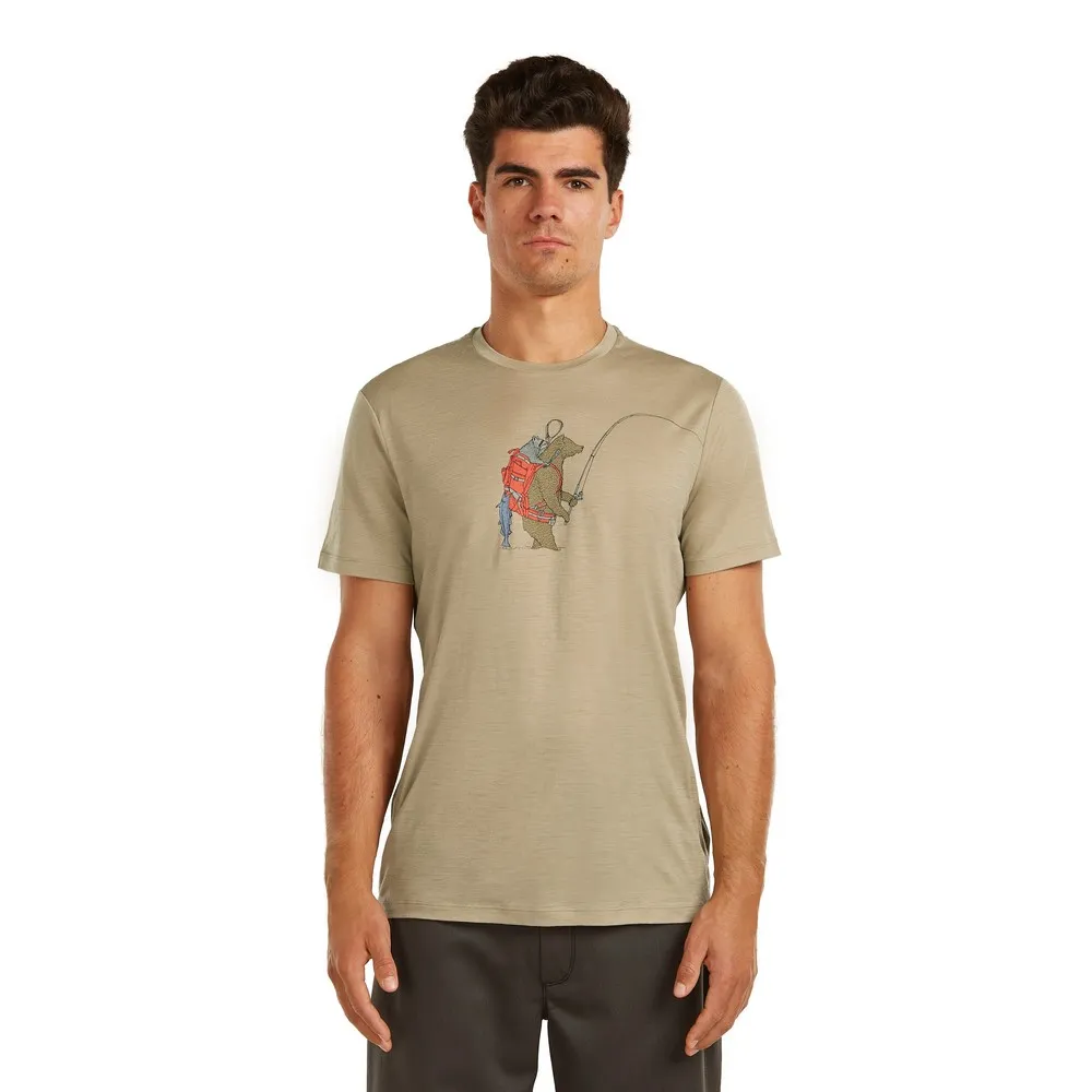 Icebreaker Merino 150 Tech Lite Bear Catch short sleeve T-shirt
