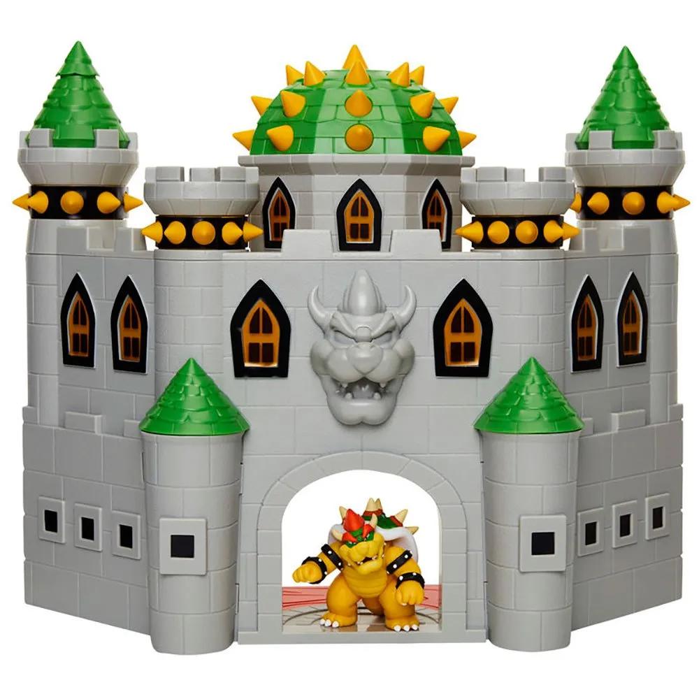 Jakks Pacific Deluxe Bowser´s Castle Mario Bros