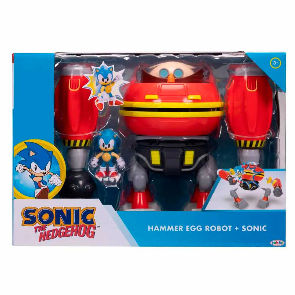 Jakks Pacific Sonic The hedgehog Deluxe Dr Eggman´s Hammer Robot Playset