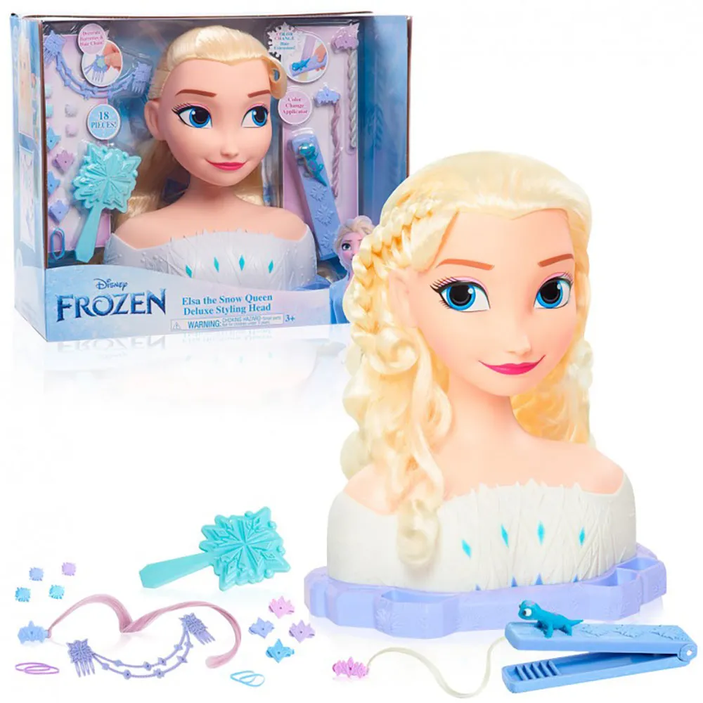 Just Play Frozen 2 Disney Elsa Deluxe Bust refurbished