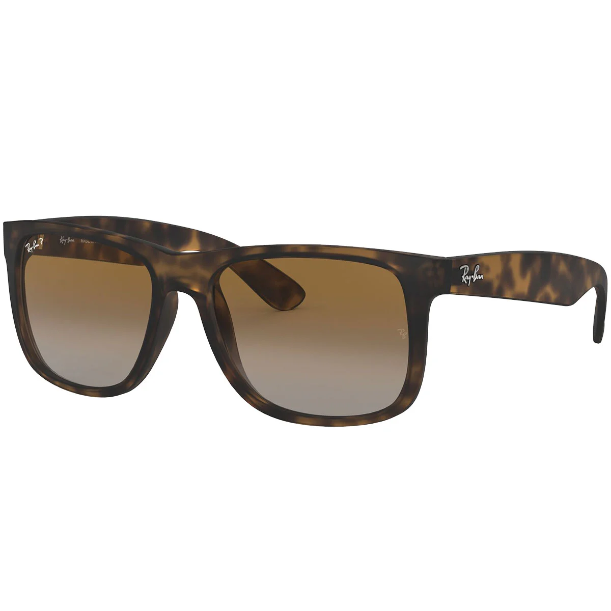 RAY-BAN JUSTIN RUBBER HAVANA  - Lifestyle sunglasses