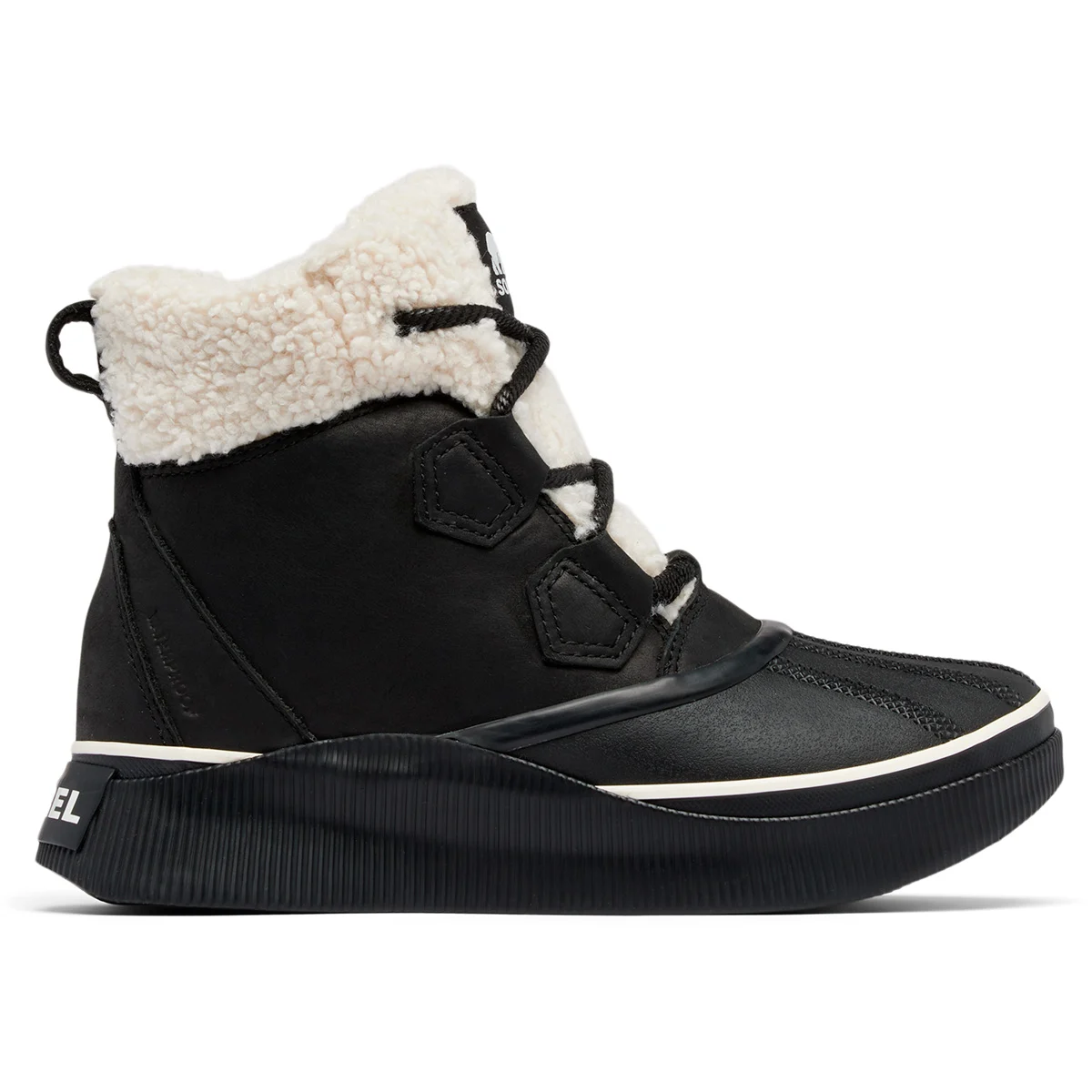 SOREL OUT N ABOUT IV CHILLZ WP BLACK / CHALK  - Winter boot