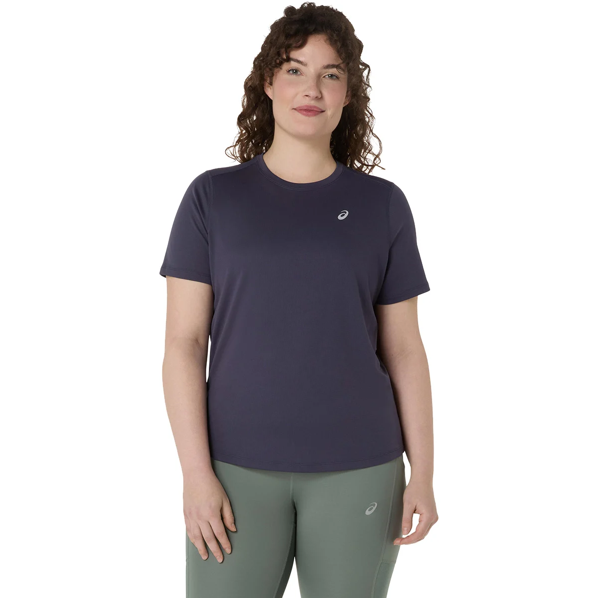 ASICS CORE SS TOP W INDIGO FOG  - Running T-shirt
