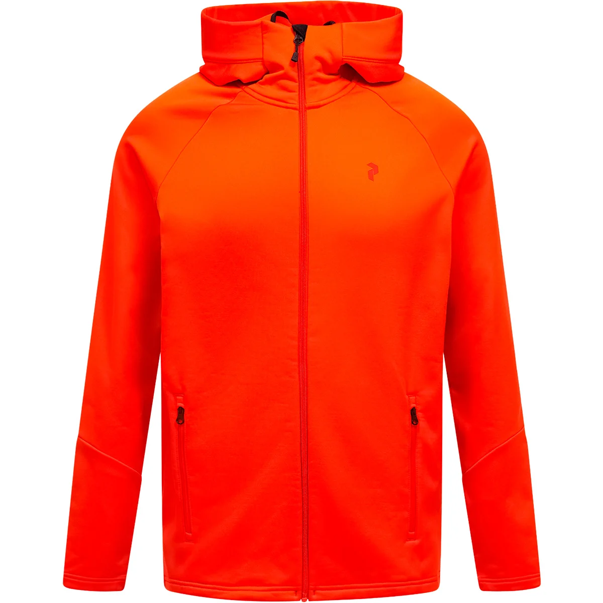 PEAK PERFORMANCE M RIDER ESSENTIALS ZIP HOOD SOLAR BURST/SOLAR BURST/  - Fleece jacket