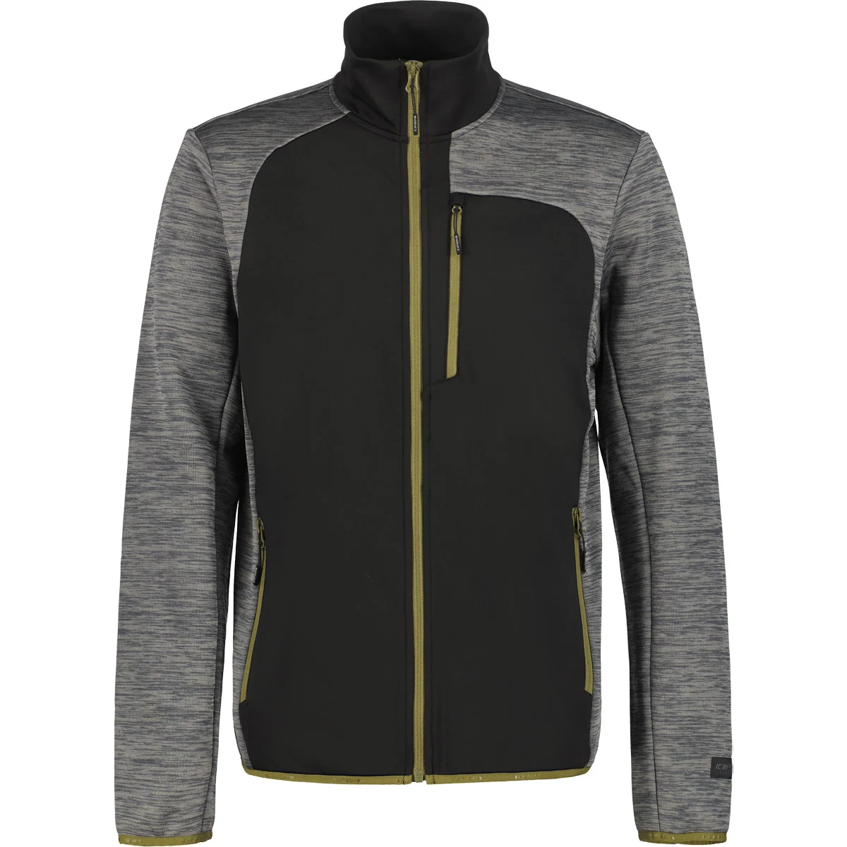 ICEPEAK BOLIGEE GRIS FONCE  - Hiking fleece jacket