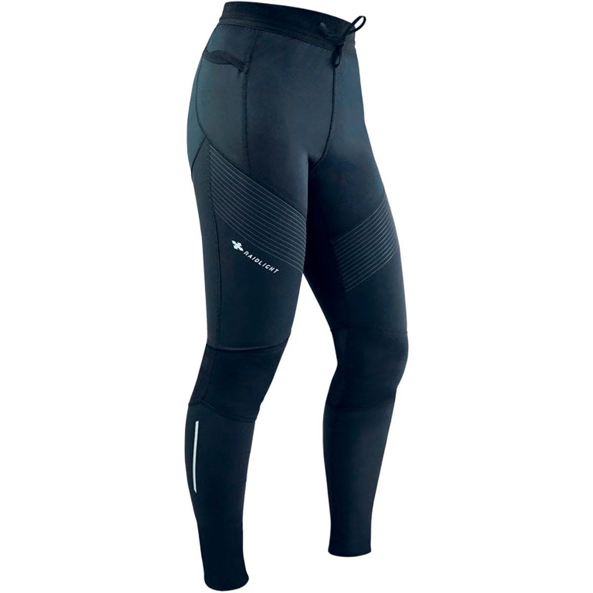 RAIDLIGHT COLLANT R-LIGHT FEMME BLACK  - Trail running tights