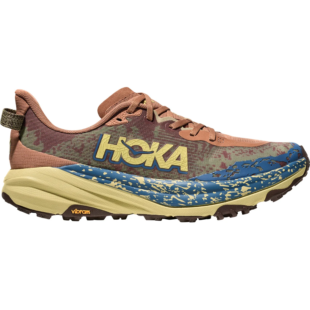 HOKA ONE ONE SPEEDGOAT 6 M MAPLE/CARDAMOM  - Trail running shoes