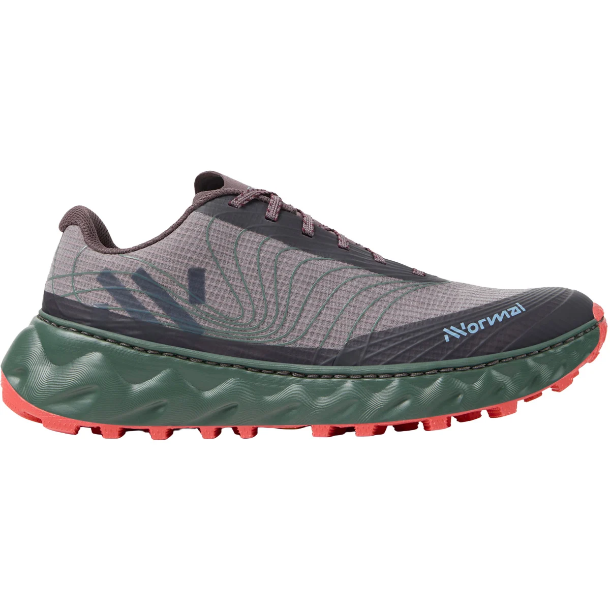 NNORMAL TOMIR 2.0 BURGUNDY  - Trail running shoes