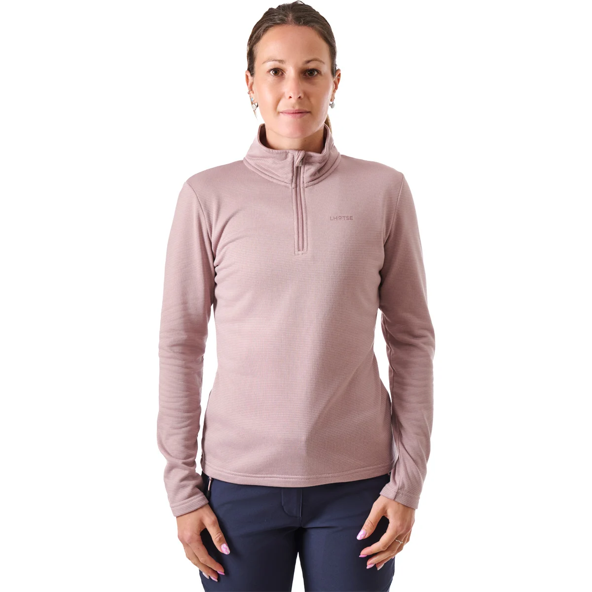 LHOTSE SOFIA W FLEECE JACKET WOODROSE  - Hiking fleece jacket