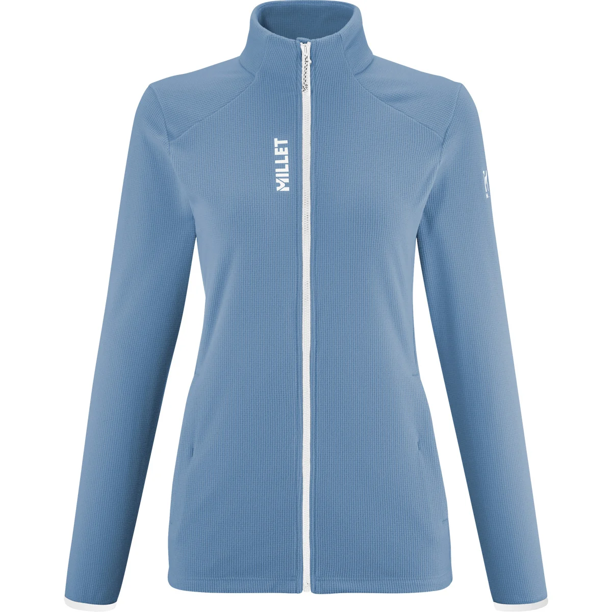 MILLET UBIC LIGHTGRID JACKET W CORONET BLUE  - Hiking fleece jacket