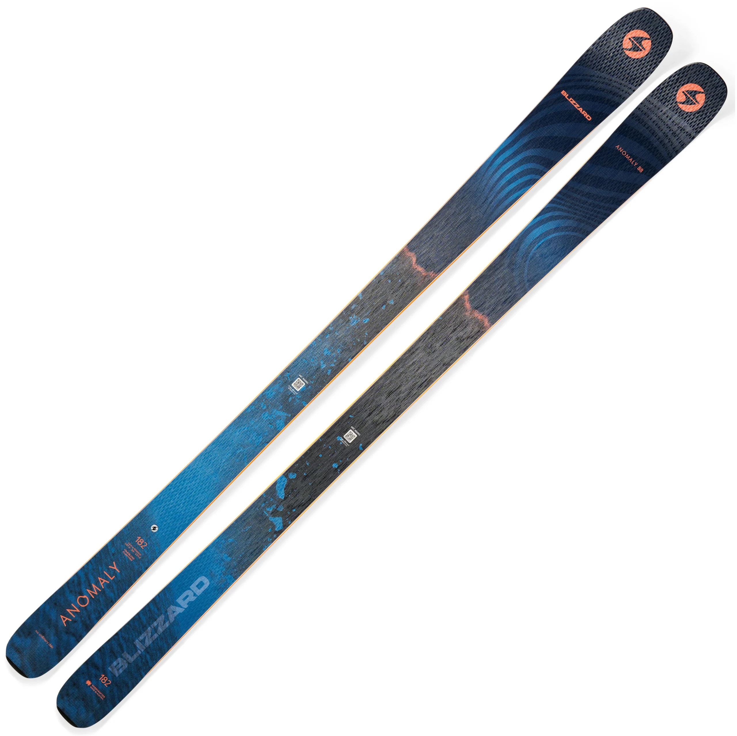 BLIZZARD ANOMALY 88 BLUE/ORANGE  - Alpine ski
