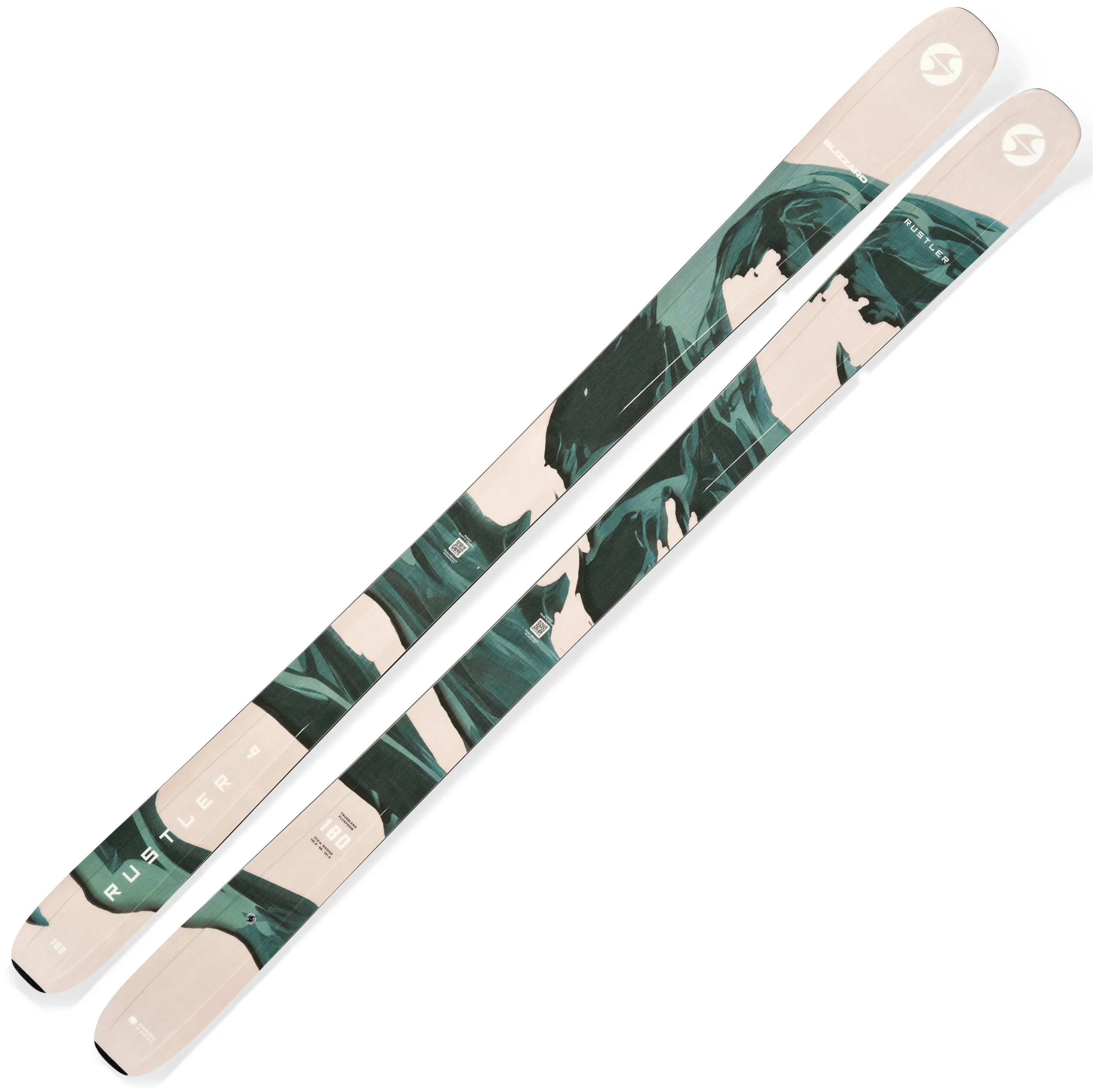 BLIZZARD RUSTLER 9 SAND/GREEN  - Alpine ski