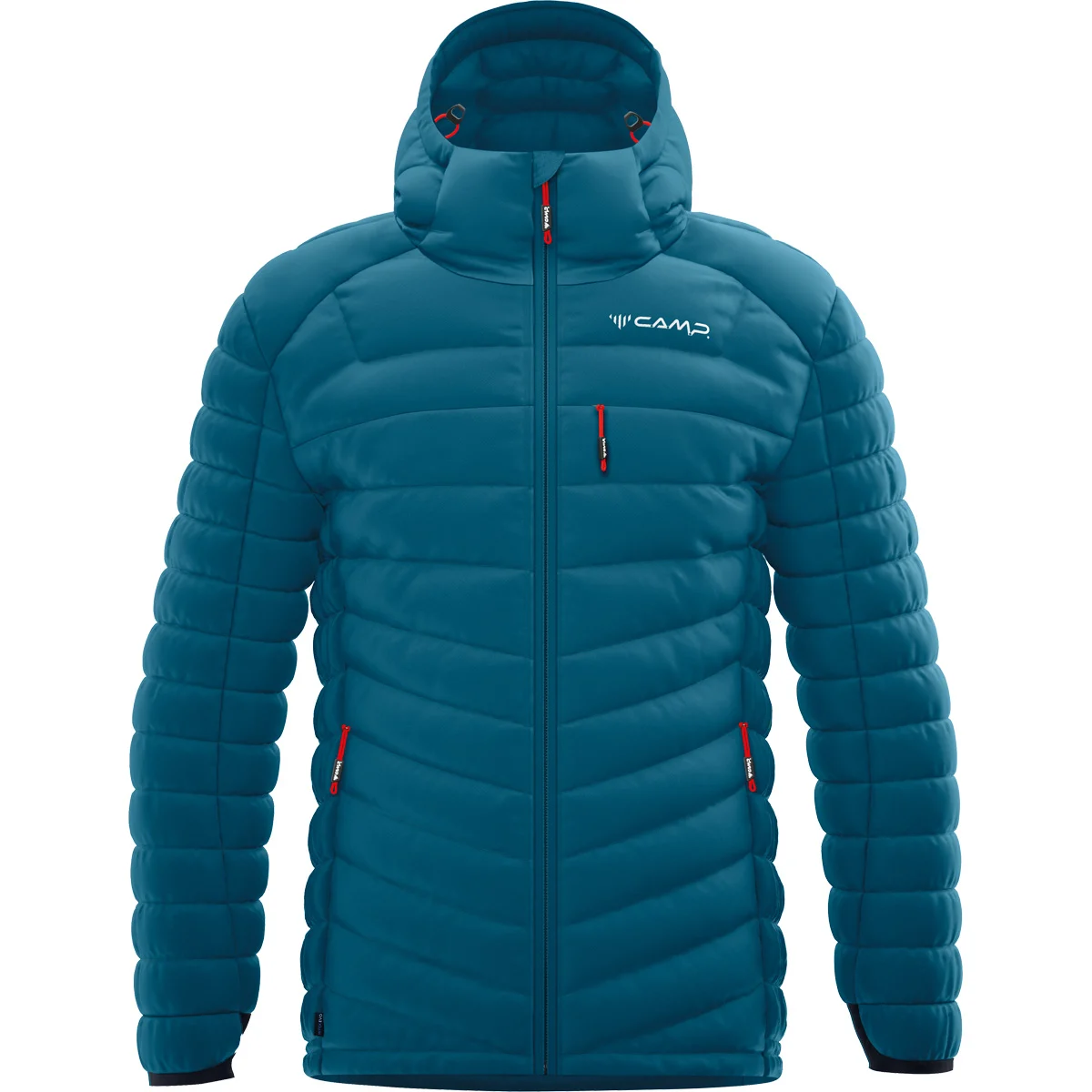 CAMP PROTECTION JACKET PETROL BLUE/PETROL BLUE  - Mountaineering down jacket