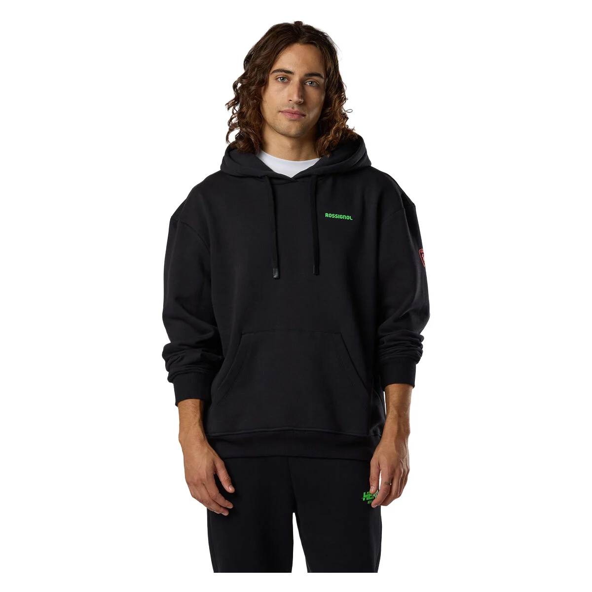 ROSSIGNOL HERO HOODIE BLACK  - Sweatshirt