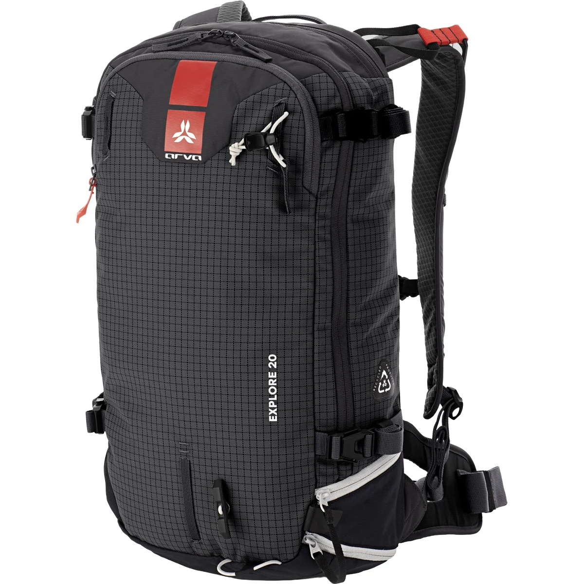 ARVA EXPLORE 20 BLACK  - Ski backpack