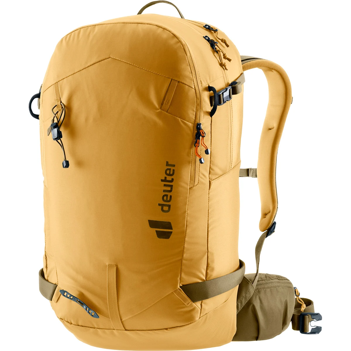 DEUTER FREERIDER 30 SAVANNA/NORI  - Ski touring backpack