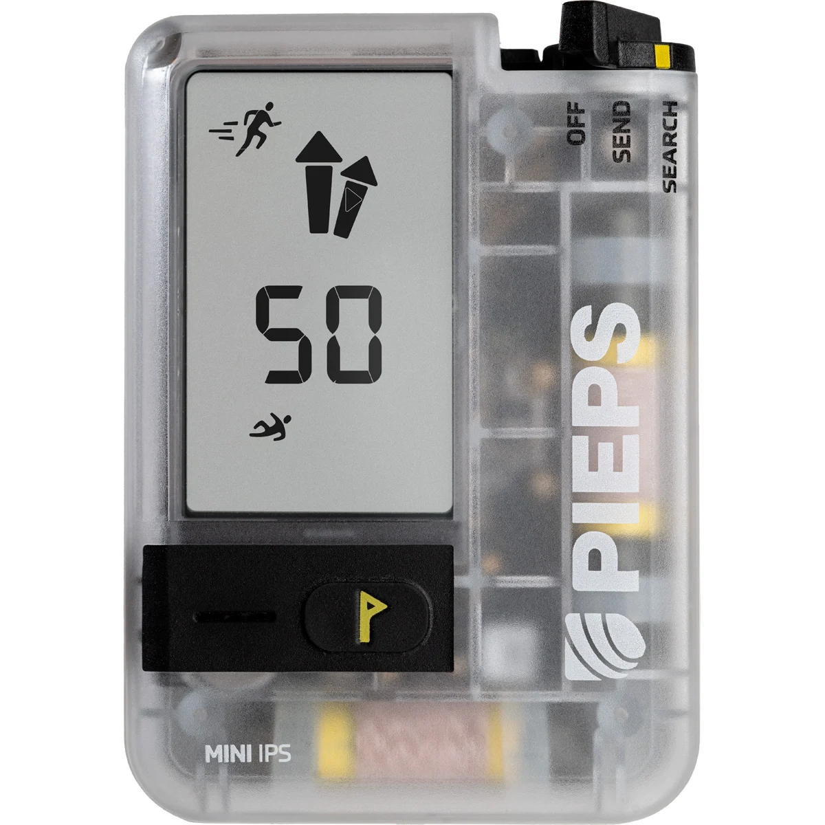 PIEPS MINI IPS ANTHRA./WHITE  - Avalanche transceiver