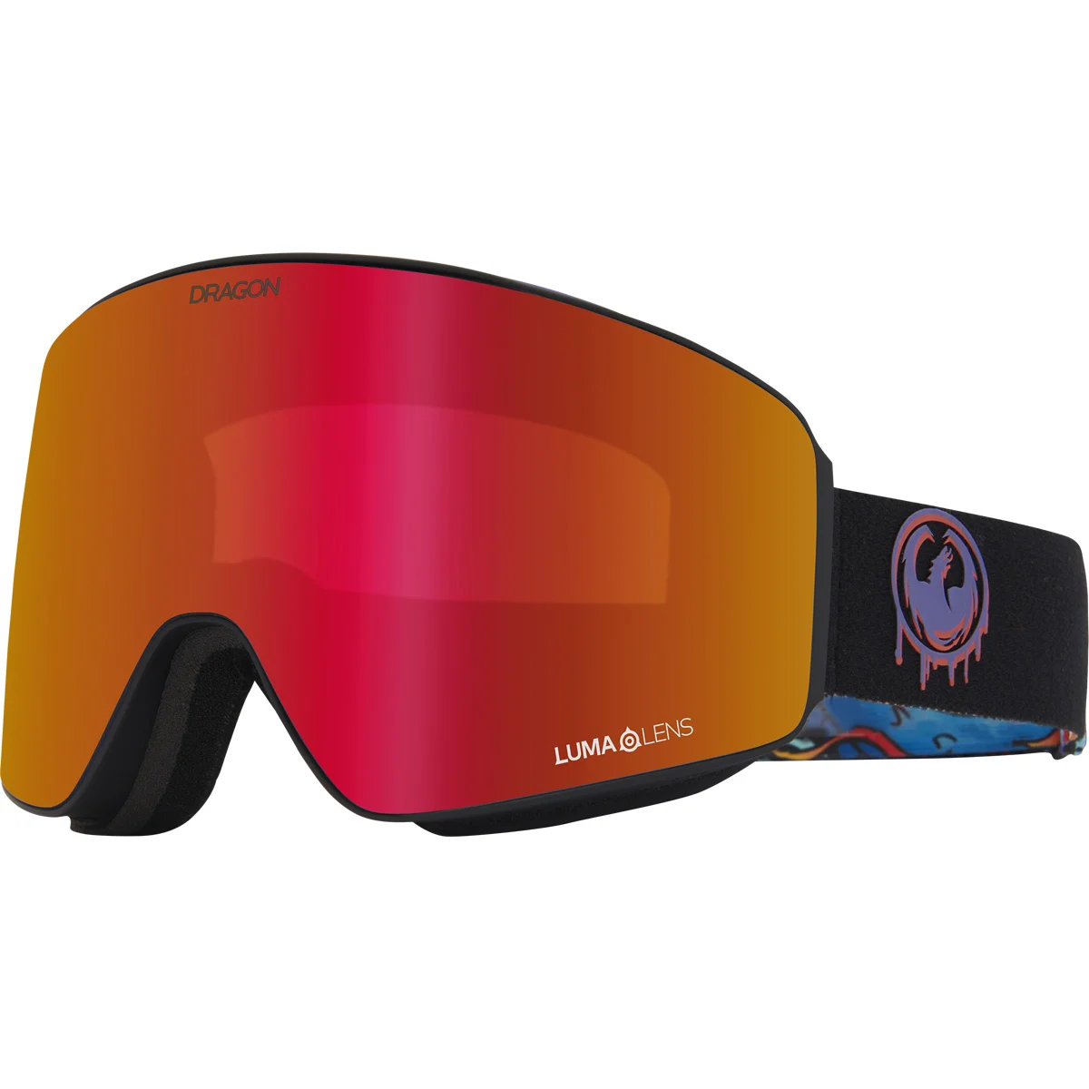 DRAGON PXV BONUS RATTLED/LLREDION+LLAMBER  - Ski goggles