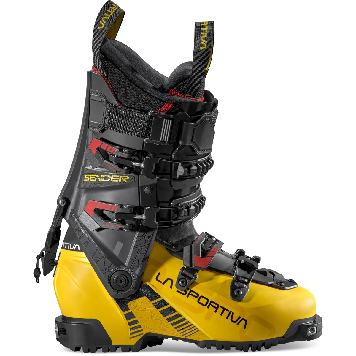 LA SPORTIVA SENDER YELLOW/BLACK  - Ski touring boots