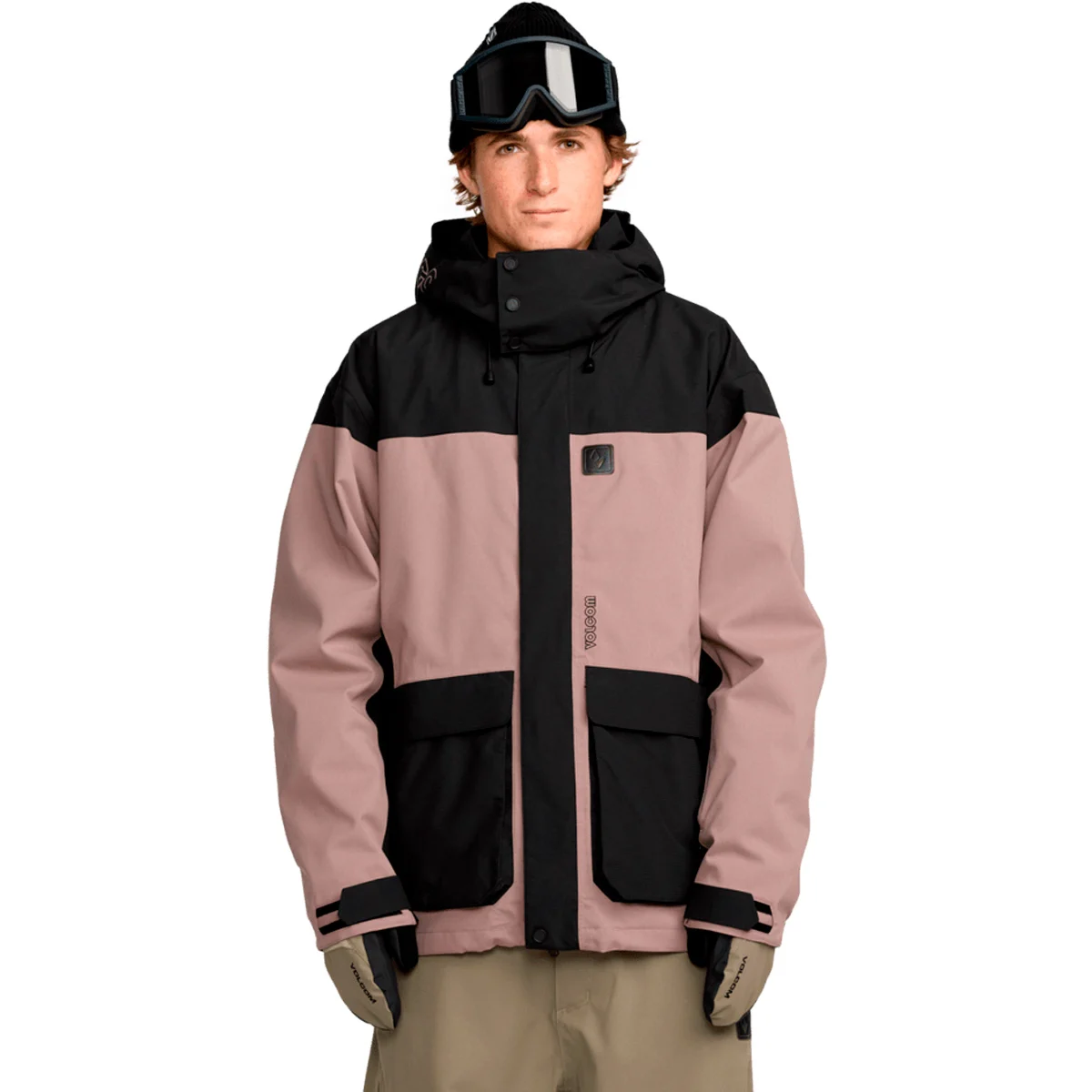 VOLCOM KLEVELAND JACKET MAUVE  - Snowboard jacket
