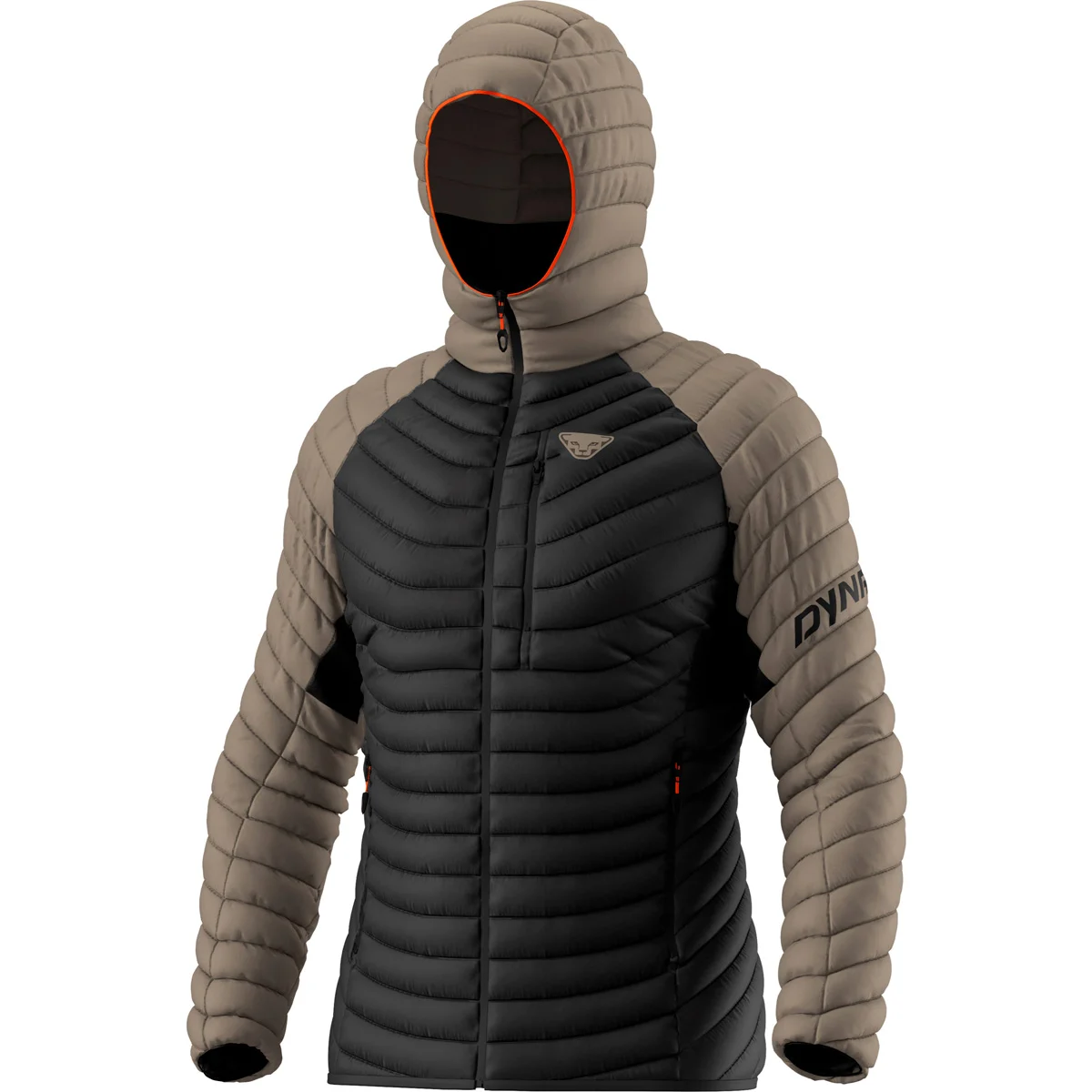 DYNAFIT RADICAL DOWN RDS HOOD JACKET FALLEN ROCK  - Ski touring ski down jacket