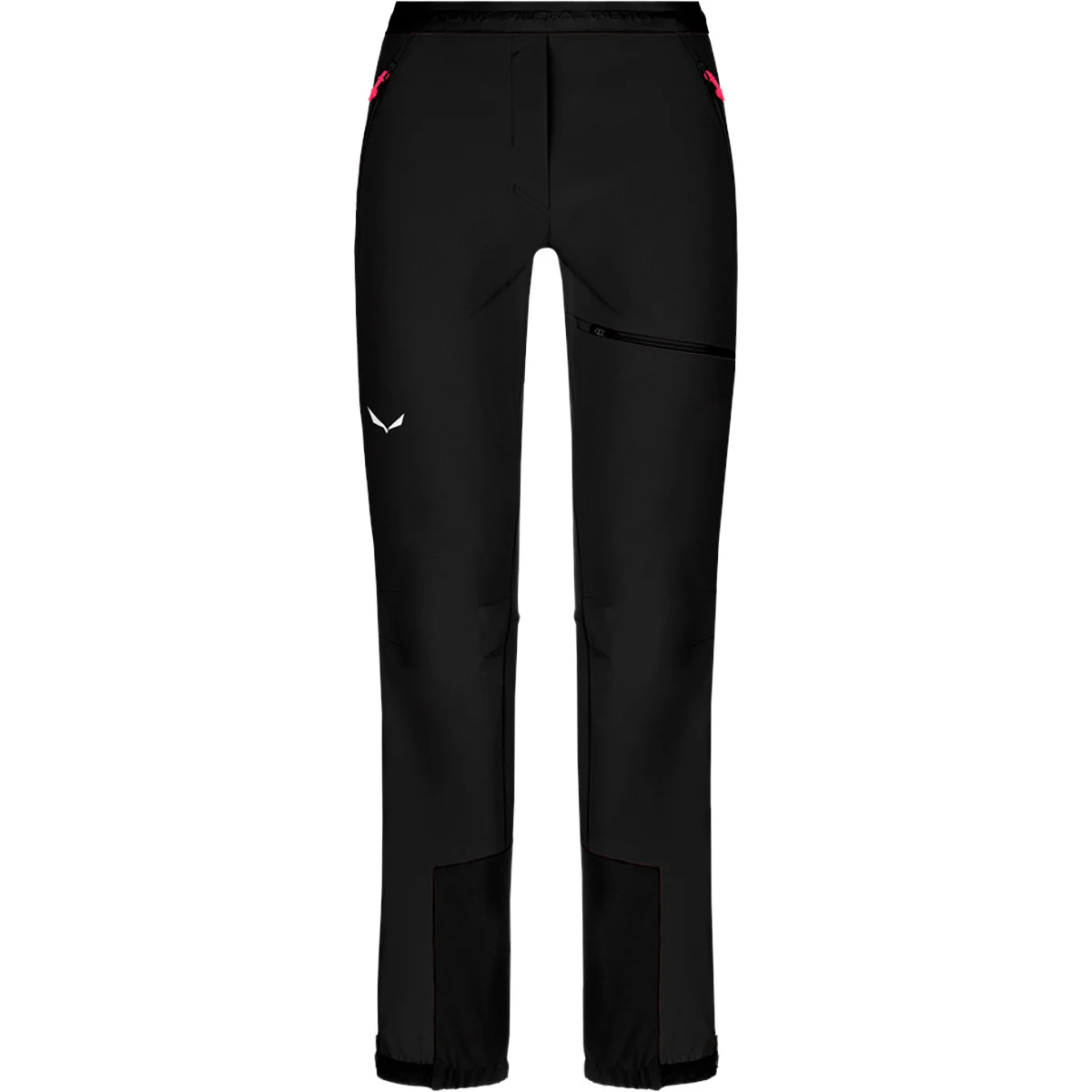 SALEWA SELLA DST W LIGHT PANTS BLACK OUT  - Ski touring ski trousers