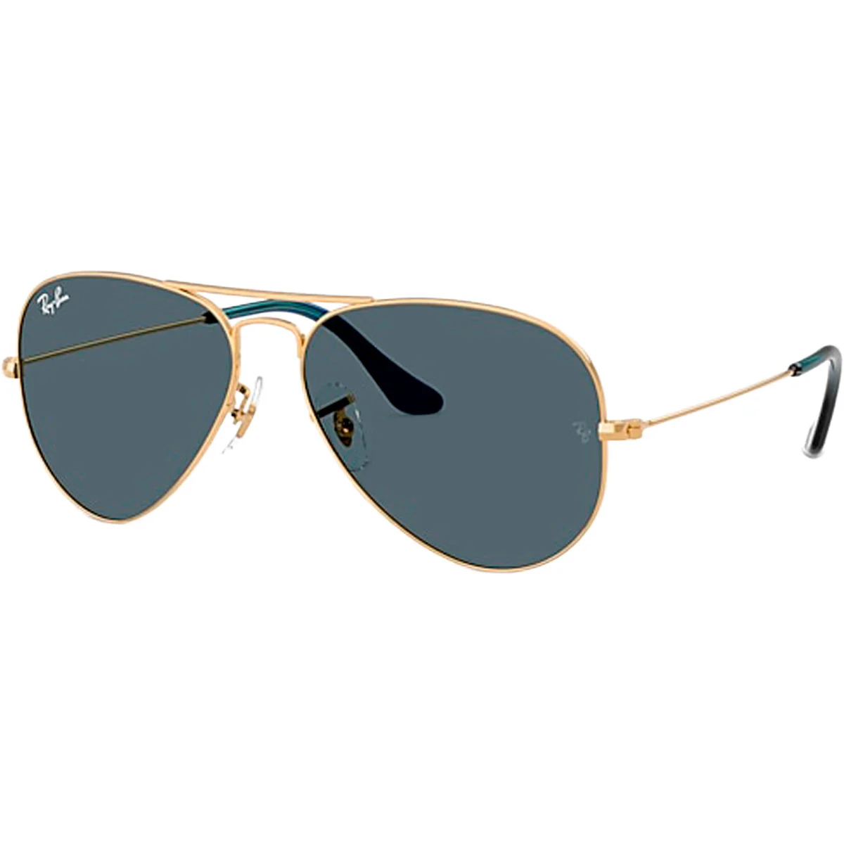 RAY-BAN AVIATOR LARGE ARISTA/BLUE  - Lifestyle sunglasses