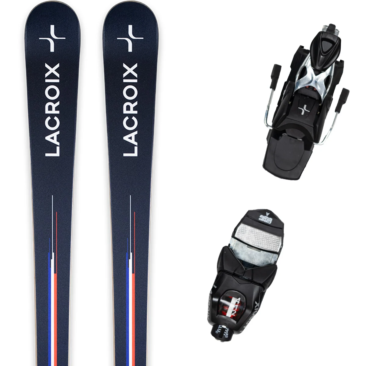LACROIX LX DARK BLUE + VSP 412 DARK BLUE  - Alpine ski set