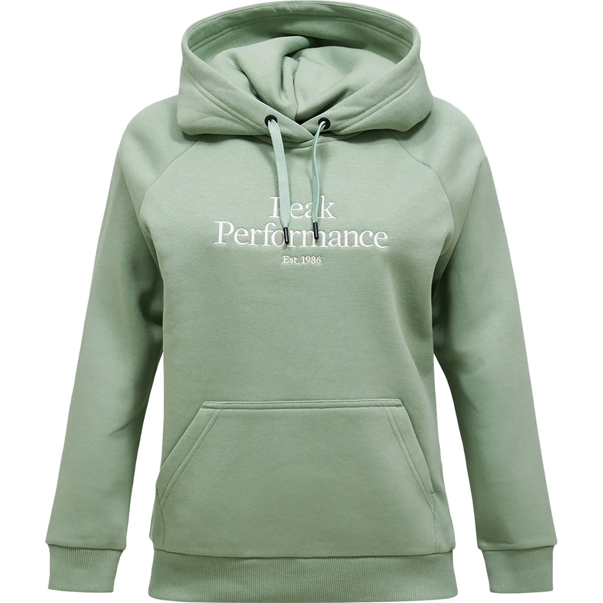 PEAK PERFORMANCE ORIGINAL HOOD W GREEN VALLEY/OFFWHITE  - Sweatshirt