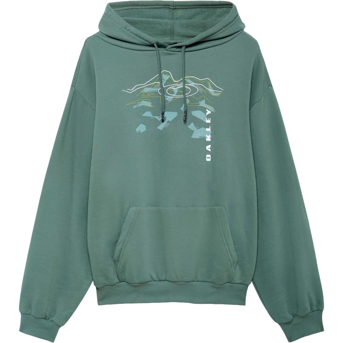 OAKLEY MTN RIDGE HOODIE AVIATOR GREEN  - Sweatshirt