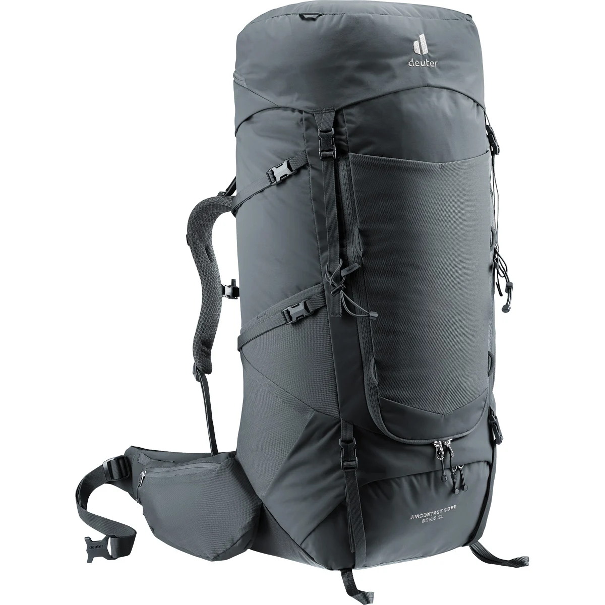 DEUTER AIRCONTACT CORE 65+10 SL GRAPHITE  - Hiking backpack