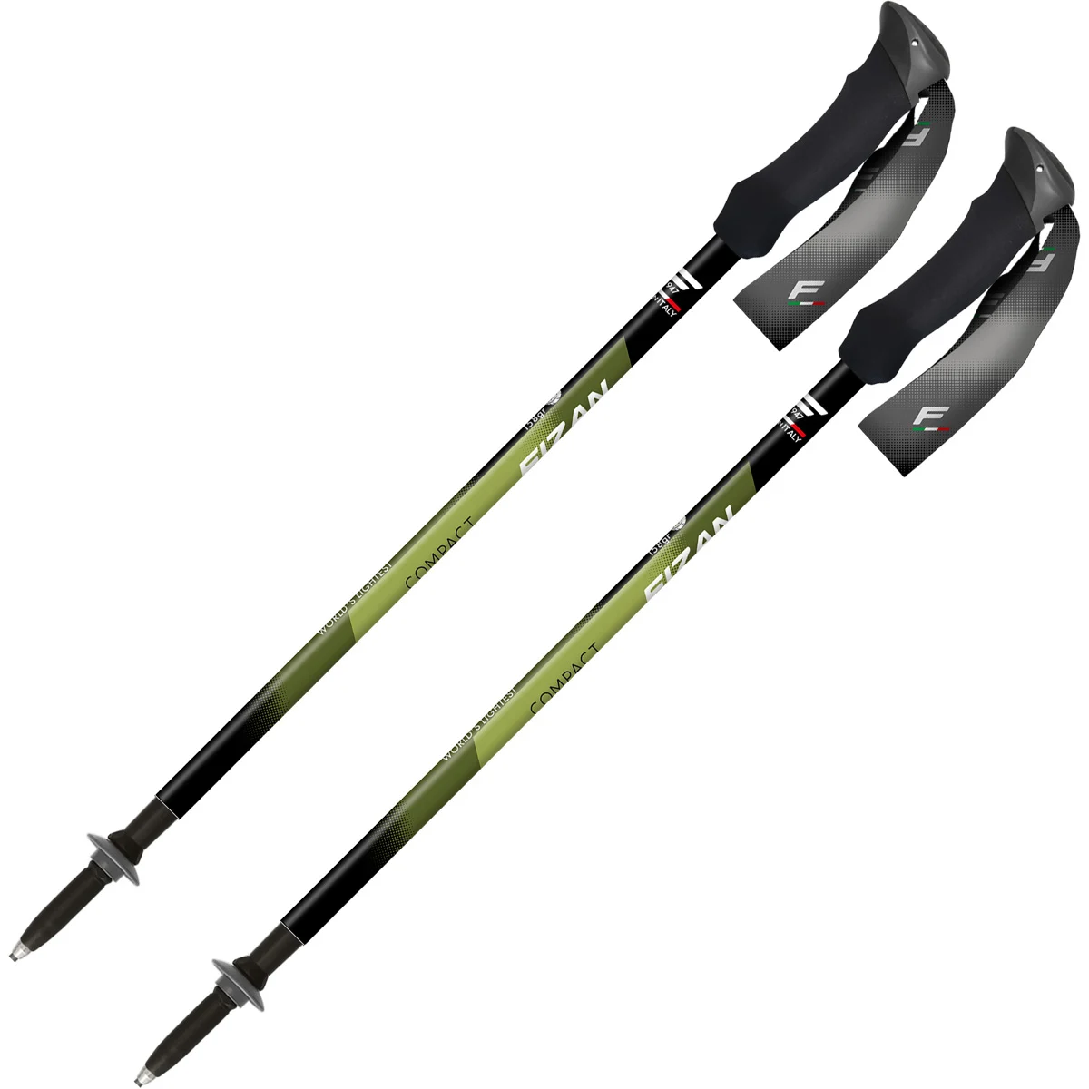 FIZAN COMPACT GREEN  - Hiking pole