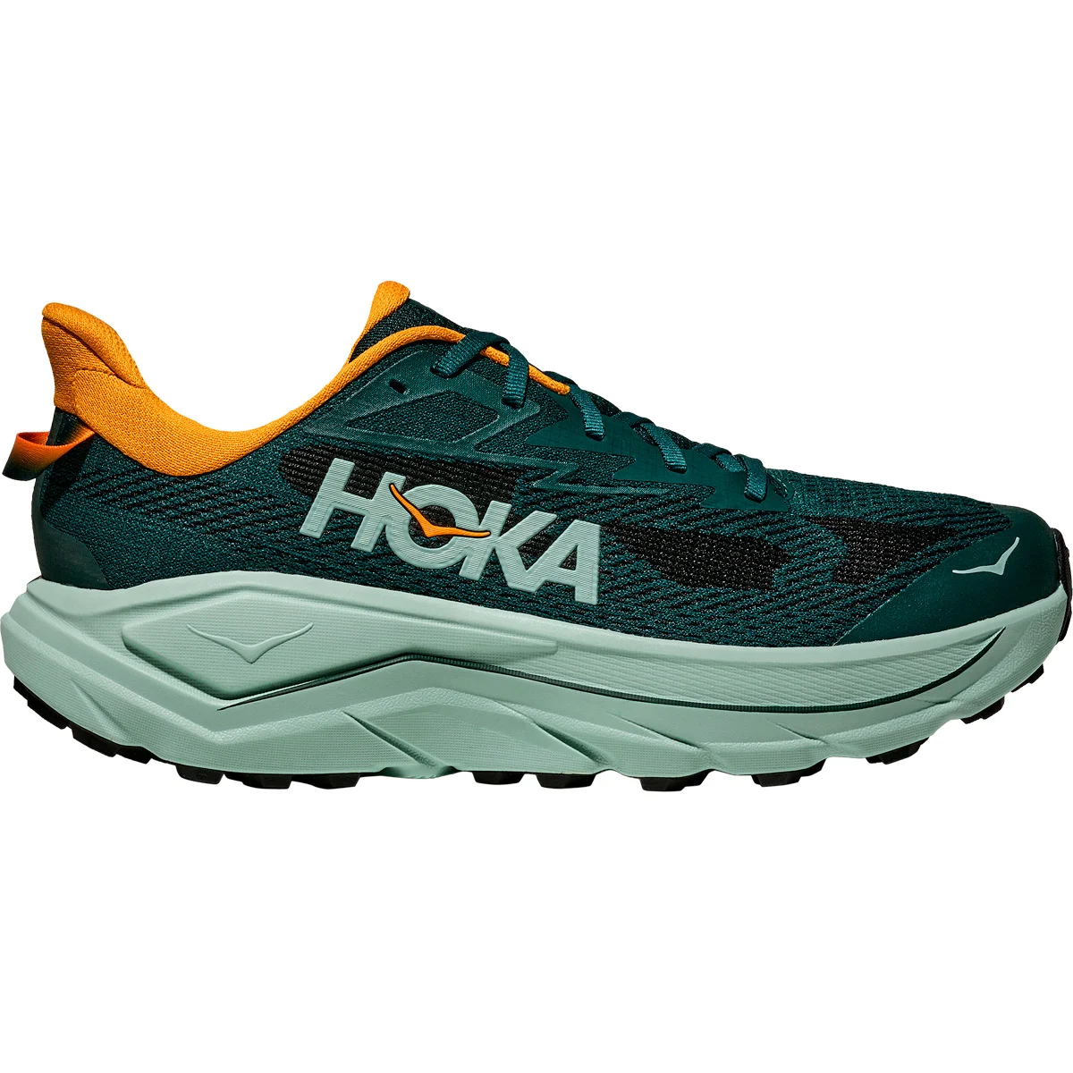 HOKA ONE ONE CHALLENGER 8 BAY LEAF / SAGE  - Trail running shoes