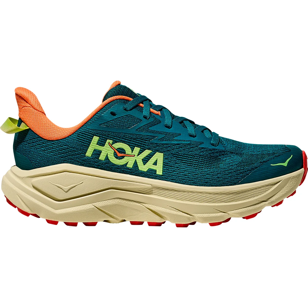 HOKA ONE ONE CHALLENGER 8 W TIDAL WAVE / PAMPAS GRASS  - Trail running shoes