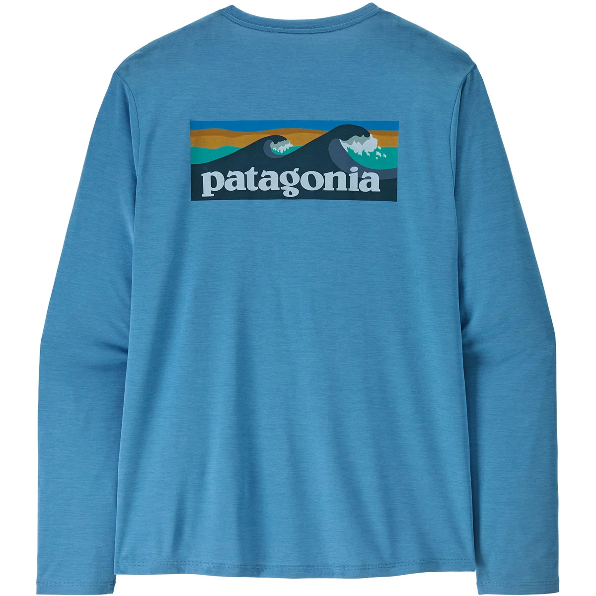 PATAGONIA M 175 EVERYDAY SS CREW SHORE BLUE - LIGHT SHORE BLUE X-DYE  - Hiking T-shirt