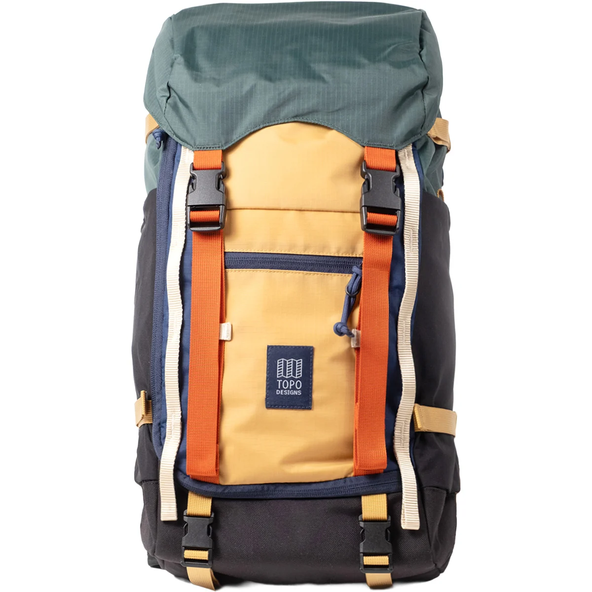 TOPO DESIGNS ROVER TRAIL PACK 22L FOREST/GOLDENROD  - Hiking backpack
