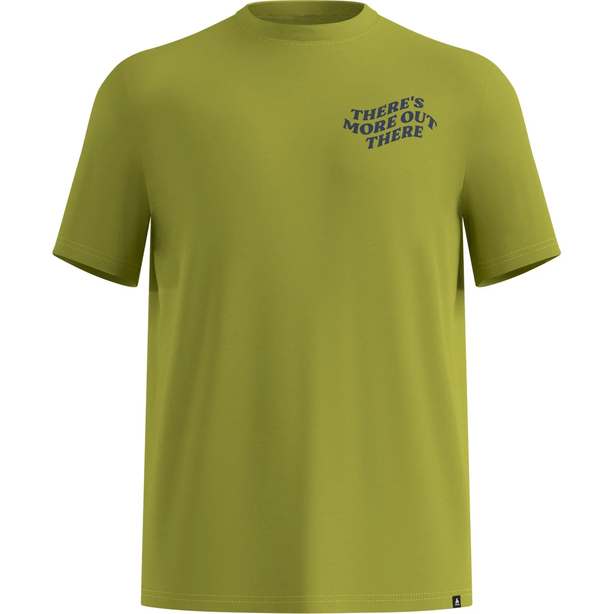 ODLO COTTON BLEND THERE'S MORE OUT THERE GUACAMOLE  - Hiking T-shirt
