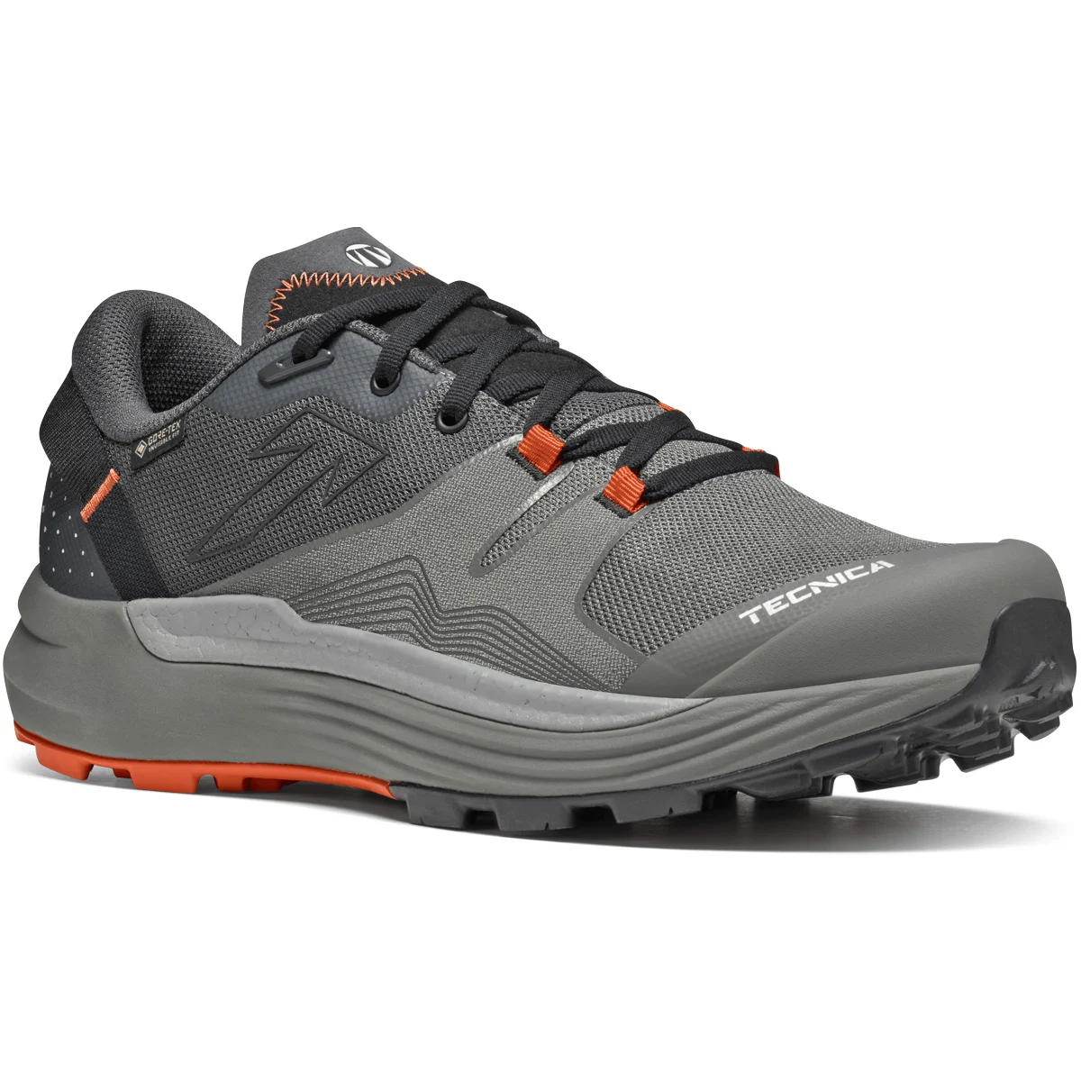 TECNICA FOOTWEAR SPARK SPEED S GTX DK GREY-BR ORANGE  - Low-rise hiking boot