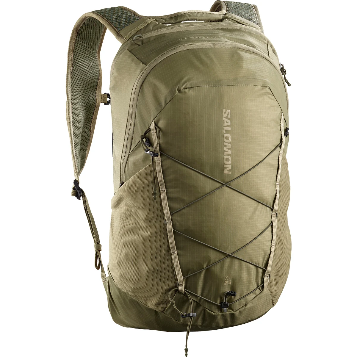 SALOMON XT 25 MARTINI OLIVE/OLIVE NIGHT/SLATE GR  - Trail running bag