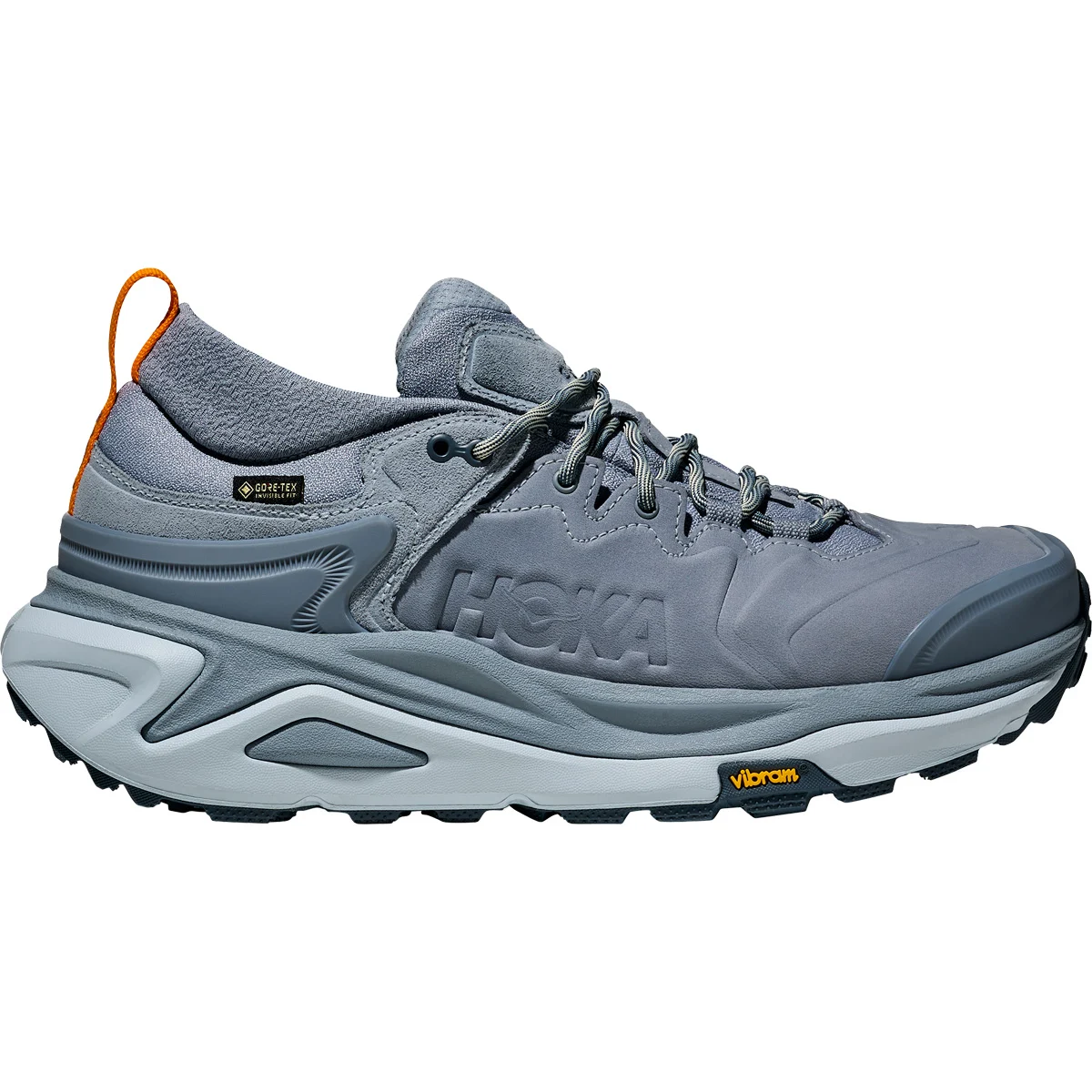 HOKA ONE ONE KAHA 3 LOW GORE-TEX WASHED BLUE / MINERAL BLUE  - Low-rise hiking boot
