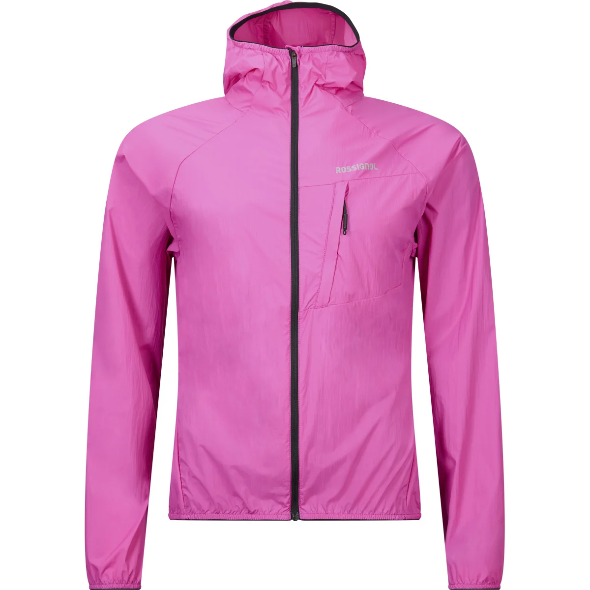 ROSSIGNOL W SIDELHORN PKB JKT ELECTRIC FUSHIA  - Trail running jacket