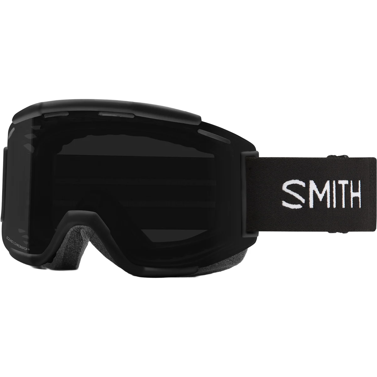 SMITH SQUAD MTB BLACK / CHROMAPOP SUN BLACK AF  - Mountain bike goggles