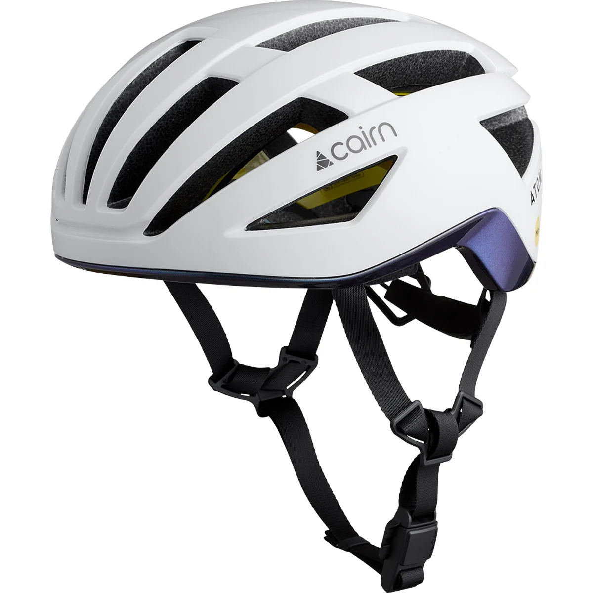 CAIRN ATOM MIPS SHINY WHITE CAMELEON  - Bike helmet