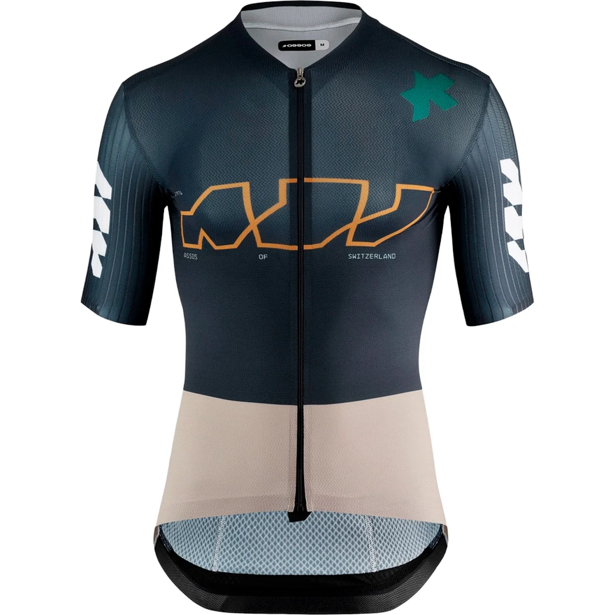 ASSOS EQUIPE RS JERSEY S11 SOMETHING TO SAY EXCELLENCE BLUE  - Cycling jersey