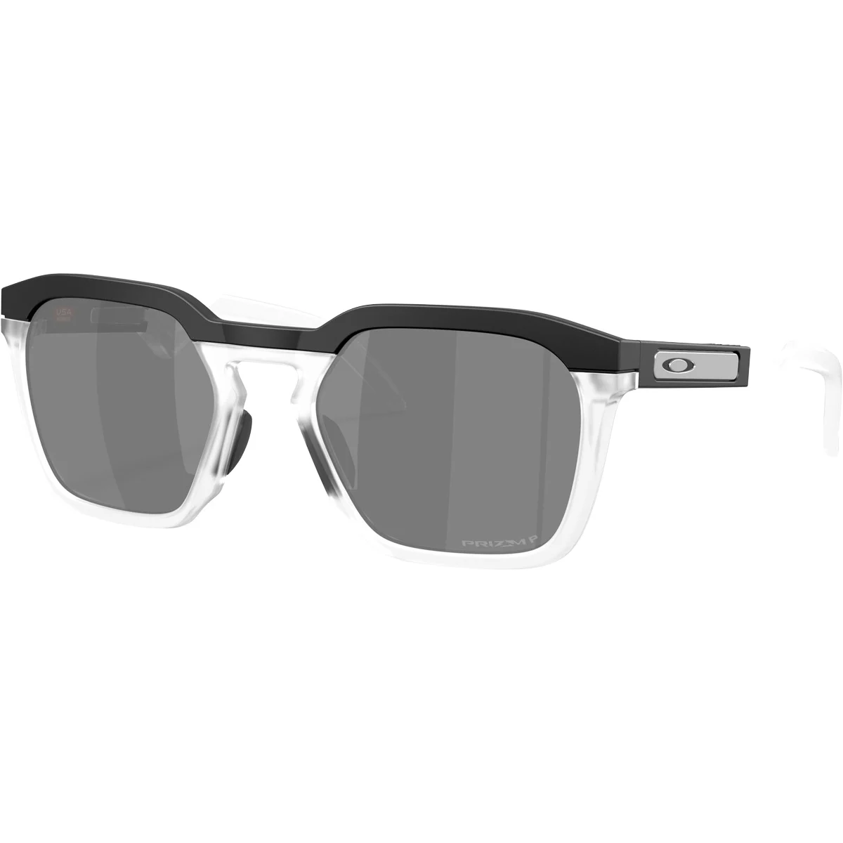 OAKLEY HSTN SQ MATTE BLACK PRIZM BLACK POLARIZED  - Lifestyle sunglasses