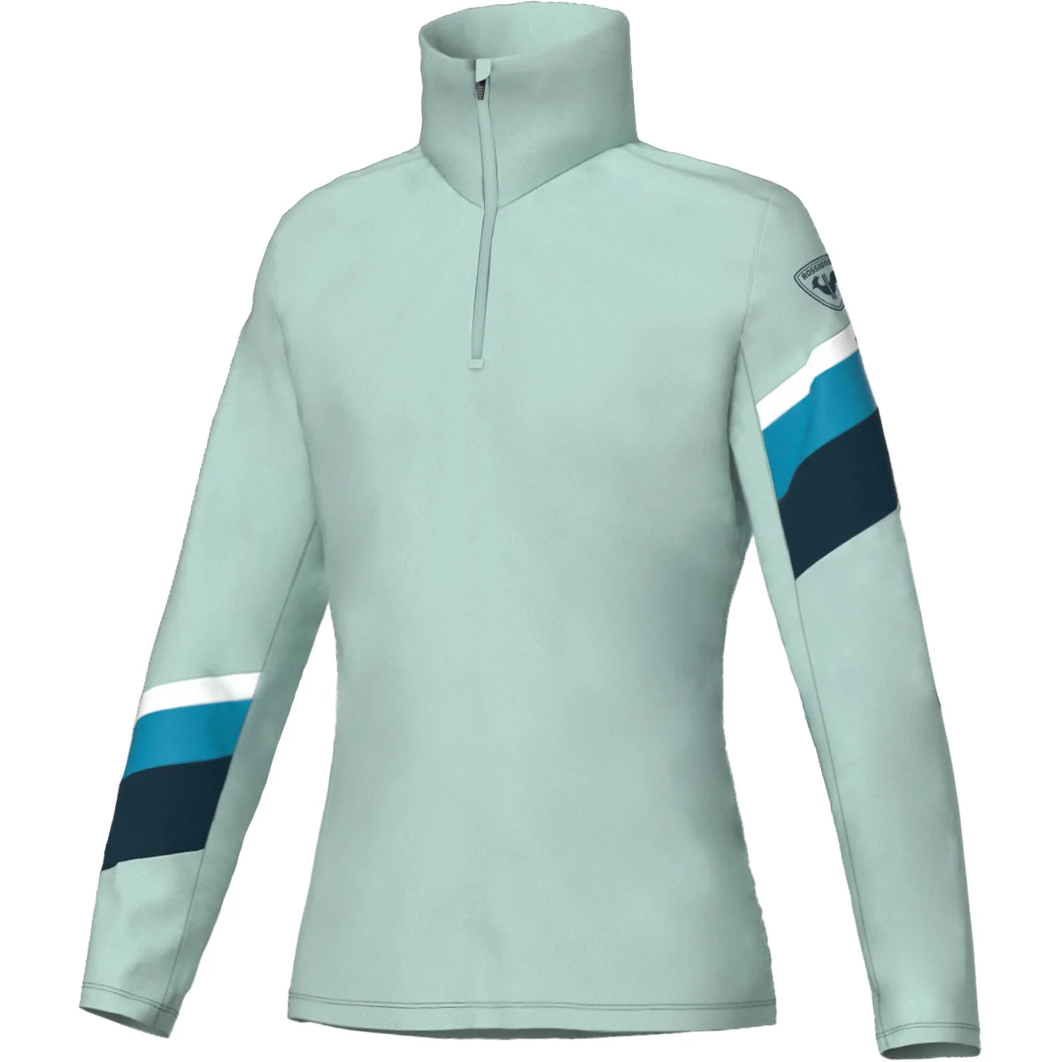 ROSSIGNOL W STRAWPILE FLEECE HZ STEAM  - Fleece sweatshirt