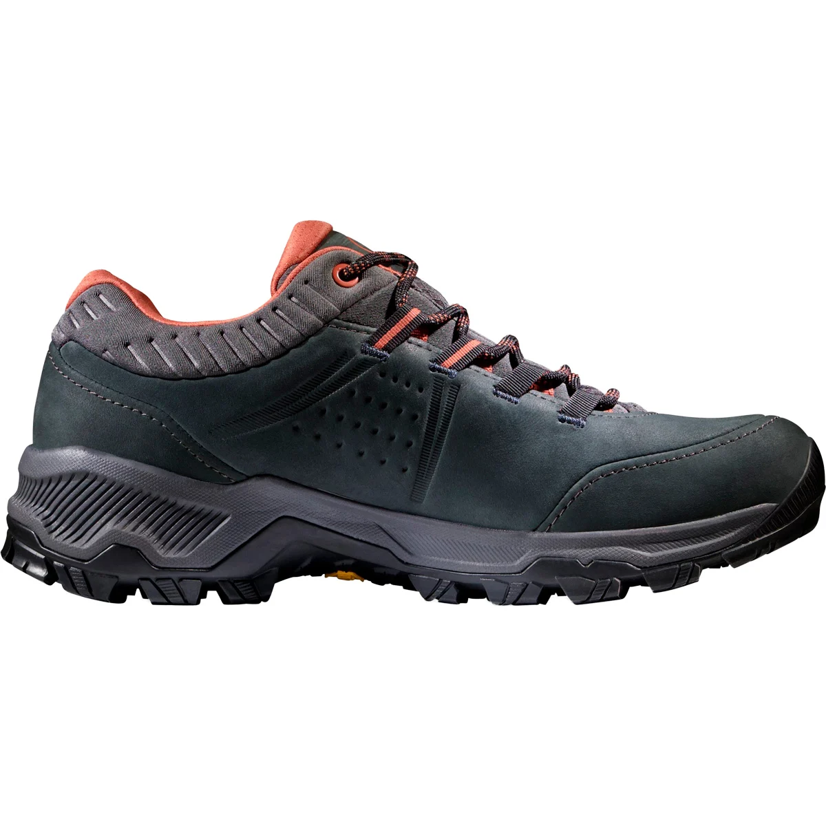 MAMMUT NOVA IV LOW GORE-TEX W BLACK/APRICOT BRANDY  - Low-rise hiking boot