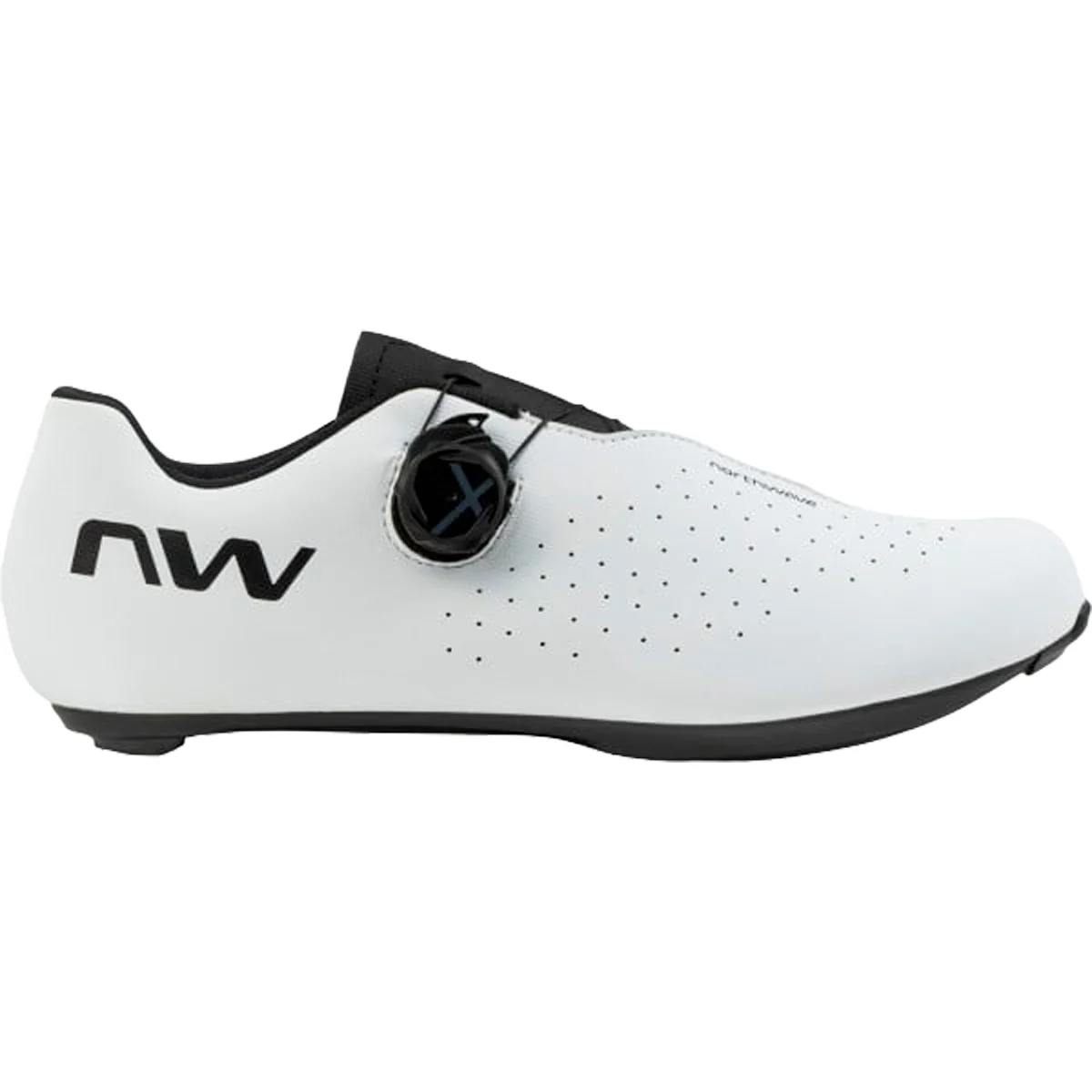 NORTHWAVE SONIC PLUS WHITE/BLACK  - Road cycling shoe