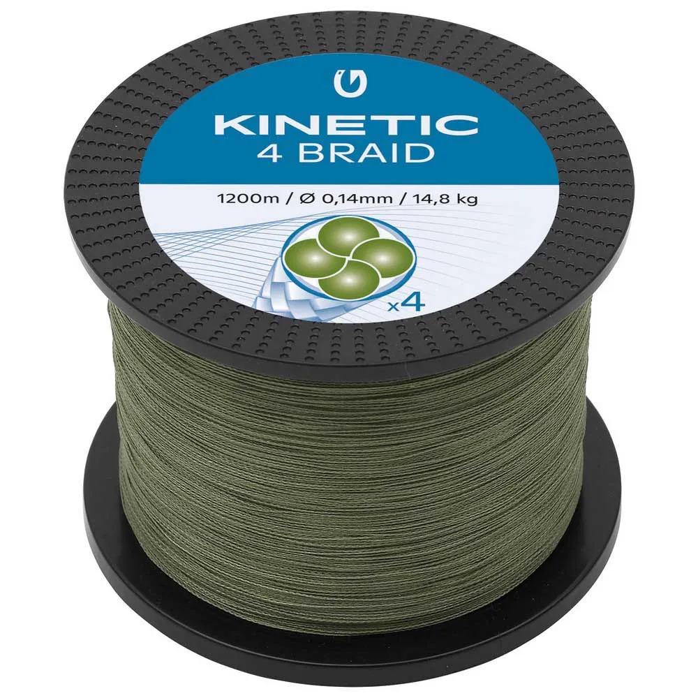 Kinetic Cyber 4 braided line 1200 m